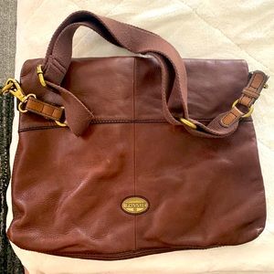 Fossil messenger bag. Used twice